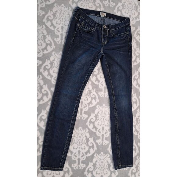 EUC Mudd Womens Skinny Cotton Blend Denim Jeans/Size 7 - Picture 1 of 6